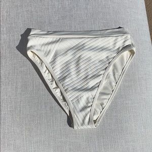 L space cream French cut bottoms sz 12 high waist